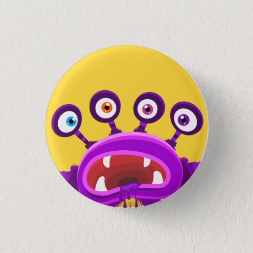 CUTE MONSTERS BUTTON