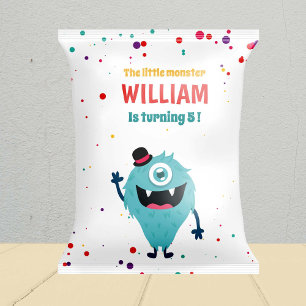 Cute Monsters Chips Bags Party Favor Bag