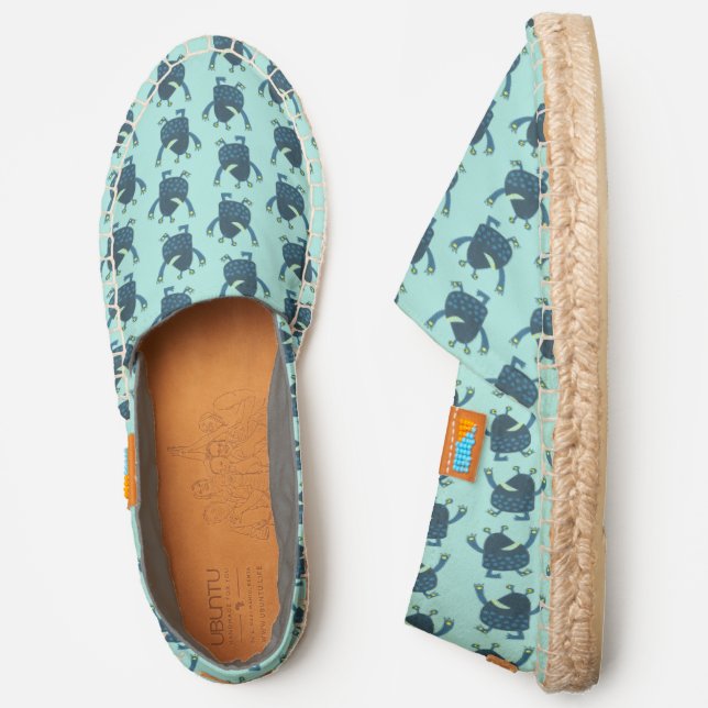 Cute Monsters Espadrilles (Side)