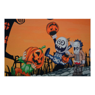 Cute Monsters Poster