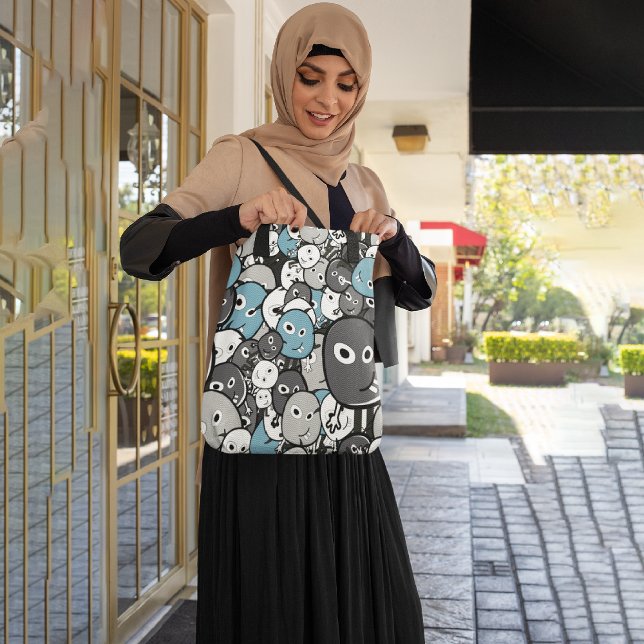 Cute monsters tote bag (Creator Uploaded)