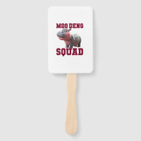 Cute MOO DENG SQUAD Baby Hippo Team Cheer Girls Te