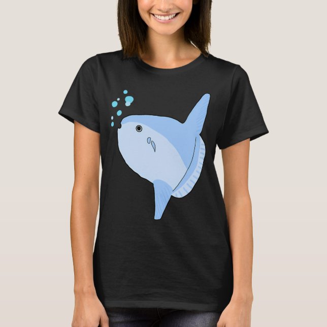 Cute Moonfish T-Shirt (Front)