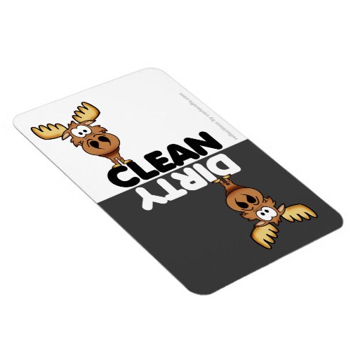 Cute Moose Dishwasher Zazzle