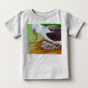 Cute Mother and Chick Customizable Infant Creeper