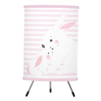 Cute Mother & Baby Girl Bunny Nursery