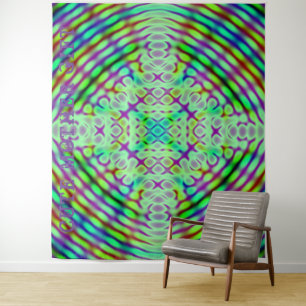 CUTE MOTHER GIFT_mediumGREEN _RMDESIGNFLO55_ Tapestry