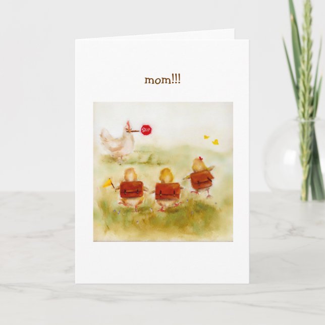 Cute mother's day card (Front)