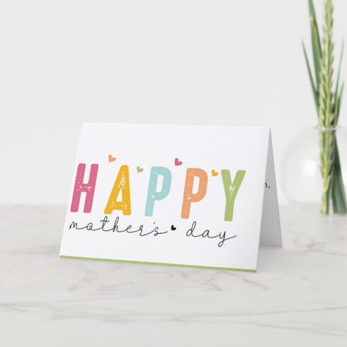 Cute Mothers Day Card 