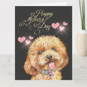 Cute Mother's Day Dog Card
