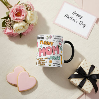 Cute Mother's day Funny Mom Typography Quotes  Color Morph Mug