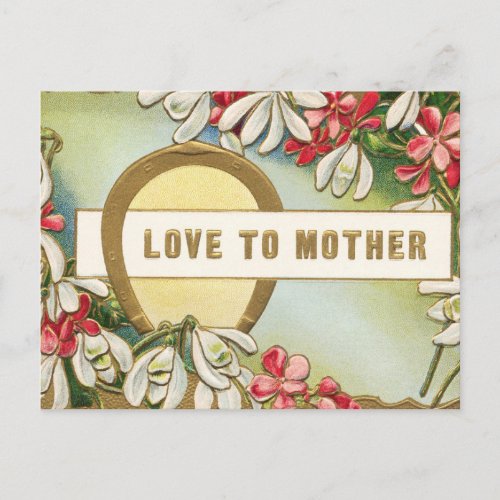 Cute Mothers Day Postcard