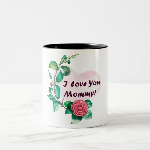 Cute Mothers Day Sublimation Two_Tone Coffee Mug