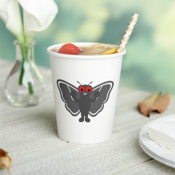 Cute Mothman Paper Cups by Egg_Tooth at Zazzle