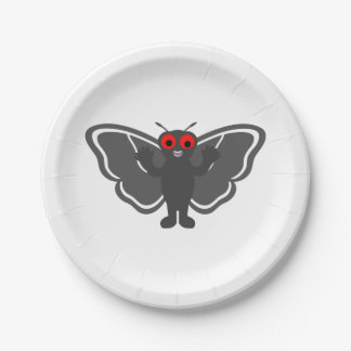 Cute Mothman Paper Plates