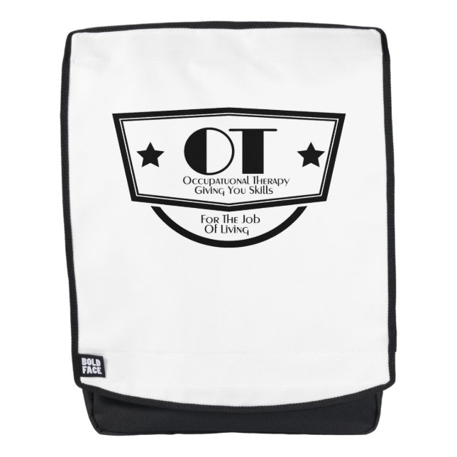 Cute Motivate Love Occupational Therapy Gifts Backpack (Front)