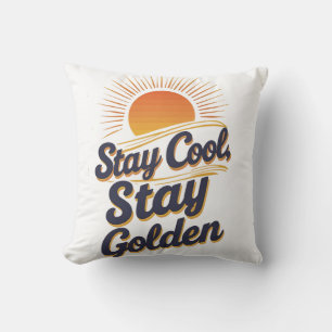 Cute Motivation quote on Throw Pillow