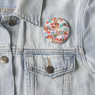 Cute Motivational – Positive Quote Kawaii  Button