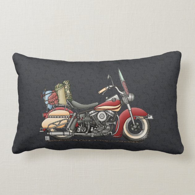 16x16 Multicolor 50 Years Old Birthday Boy Family Matching Motorcycle Biker Throw Pillow