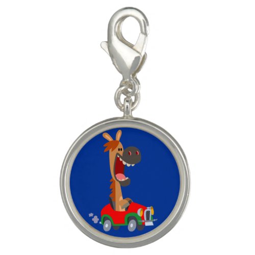 Cute Motorized Cartoon Horse Charm