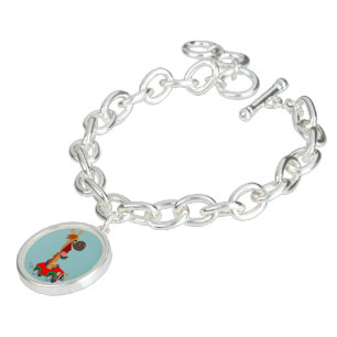 Cute Motorized Cartoon Horse Charm Bracelet