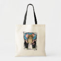 Cute Mouse and Cat Tote Bag