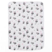 Cute mouse baby blanket