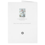 Cute mouse eating red berries snow scene wildlife (Back)