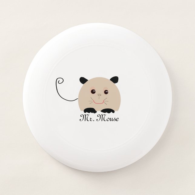 Cute Mouse Frisbee (Front)