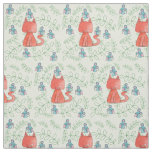 Cute Mouse Loves Kitty Cat Fabric