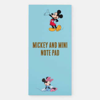 cute mouse notepad, love notes pad, magnetic notepad