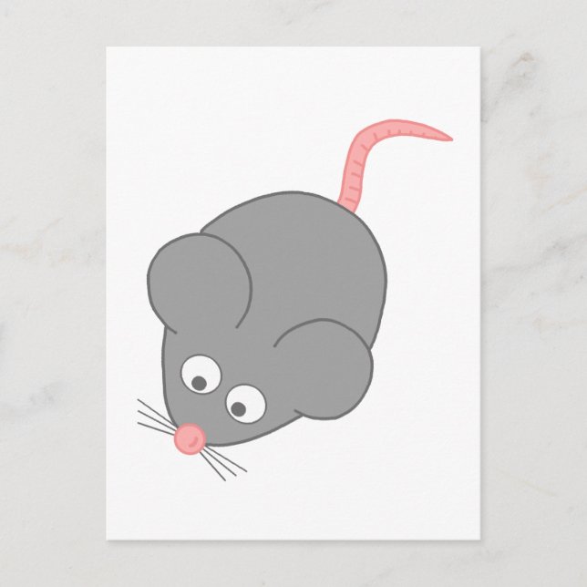 Cute Mouse Postcard (Front)