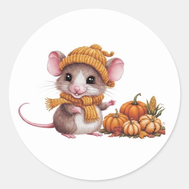 Cute Mouse Stickers (Front)
