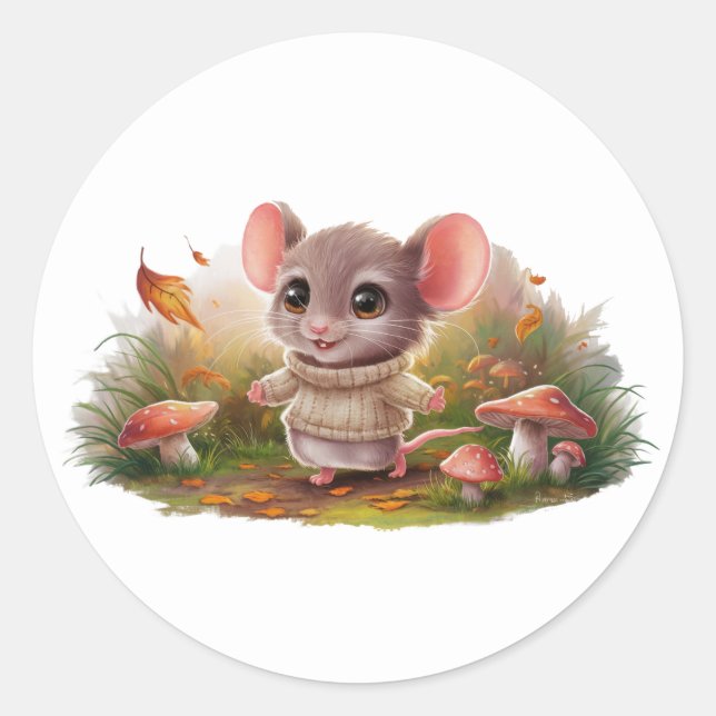 Cute Mouse Stickers (Front)