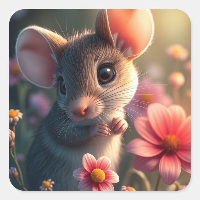 Cute Mouse Stickers (Front)