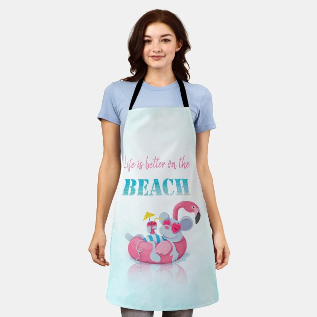 Cute Mouse  Stylish Beach    Apron (Worn)