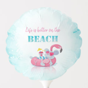 Cute Mouse Stylish Beach Balloon