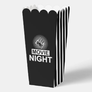 Cute movie night popcorn favor boxes
