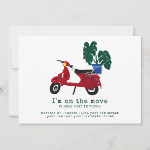 Cute Moving Announcement New Address