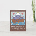 Cute Moving Mountain Angel Encouragement Card