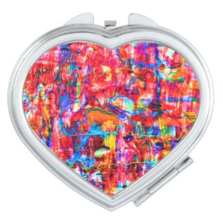 Cute multi colors abstract waves painting