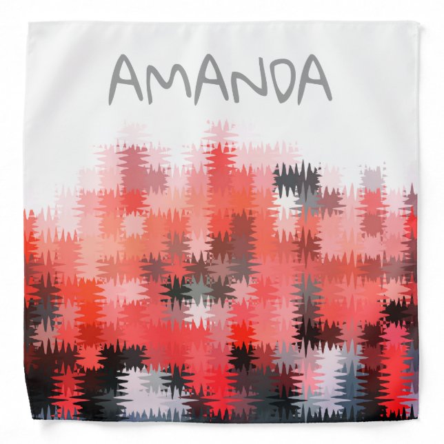 CUTE Multicolor Customizable Bandana (Front)