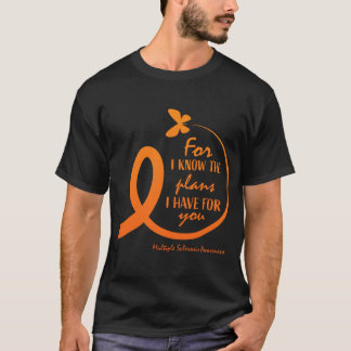 Cute Multiple Sclerosis Awareness Gift Christian B T-Shirt