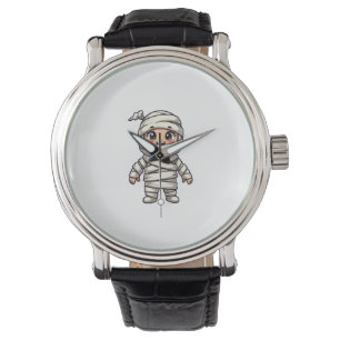 Cute Mummy Character � Halloween Costume Shirt Watch
