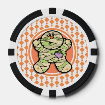Cute Mummy Poker Chips by doozydoodles at Zazzle