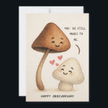 Cute mushroom anniversary card<br><div class="desc">The cutest mushroom anniversary card for someone special!</div>