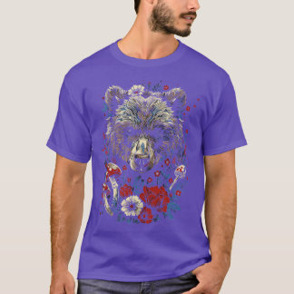 Cute Mushroom Bear T-Shirt
