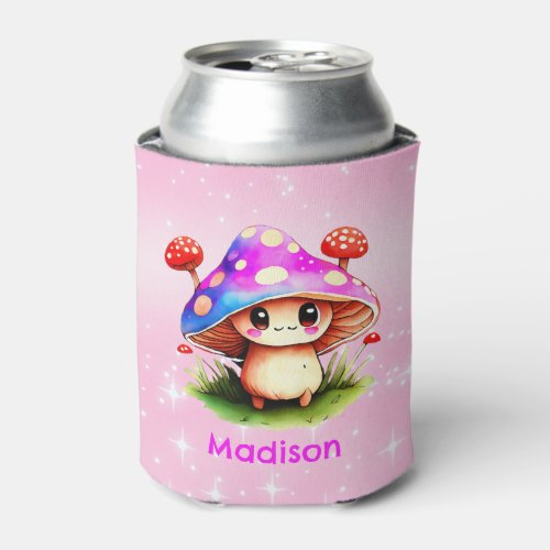 Cute Mushroom Can Cooler