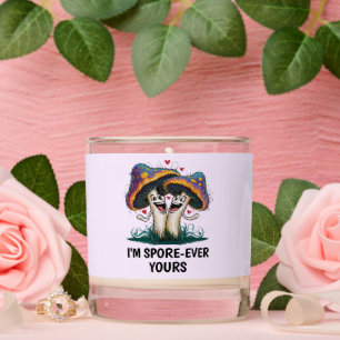 Cute Mushroom Candle