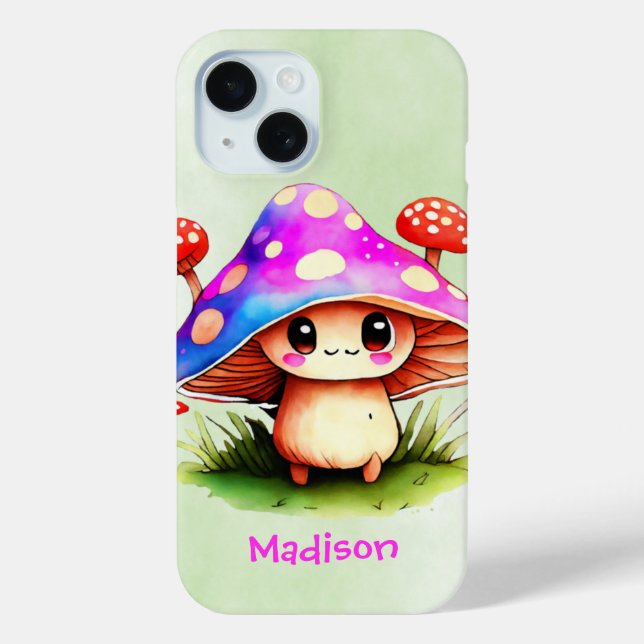 Cute Mushroom  Case-Mate iPhone Case (Back)